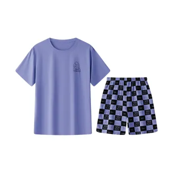 Lan Miao Pajama Set Men's Violet