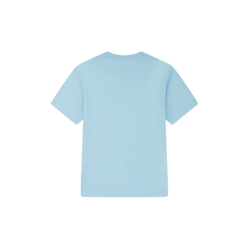 QIAODAN T Shirt Women's Sunny Mountain Blue-1