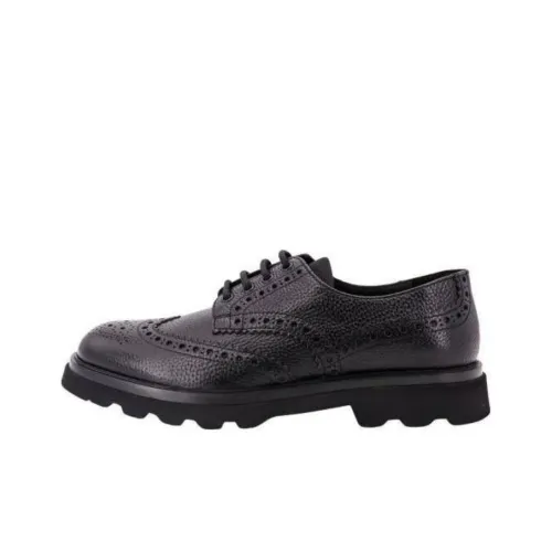 DOUCAL'S Panelled Leather Brogues