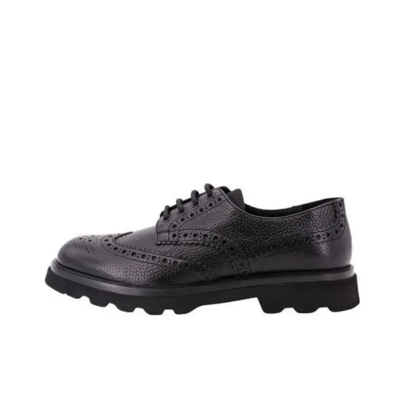 DOUCAL'S Panelled Leather Brogues-0