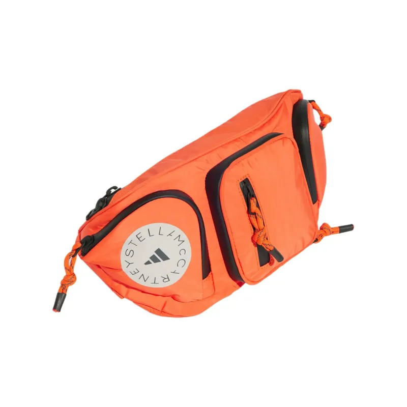 Adidas Recycled Material Polyester Fanny Pack Regular Women's Bright Orange-2