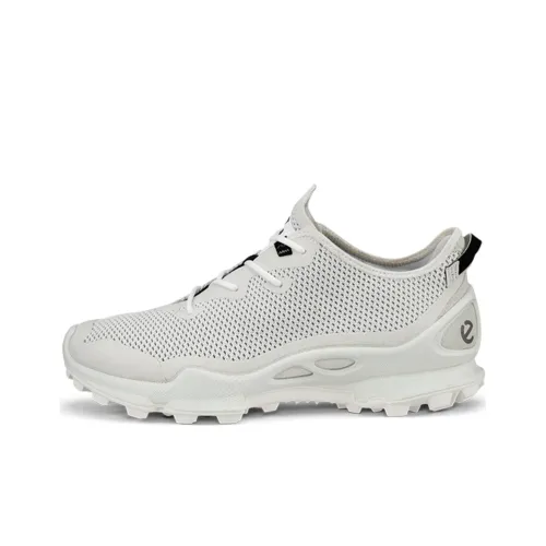 Ecco Low Top Casual Shoes Light Gray
