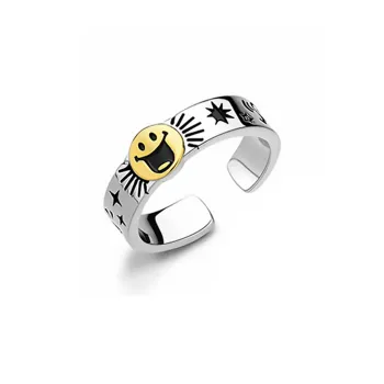 MOVER Copper Alloy Rings Unisex