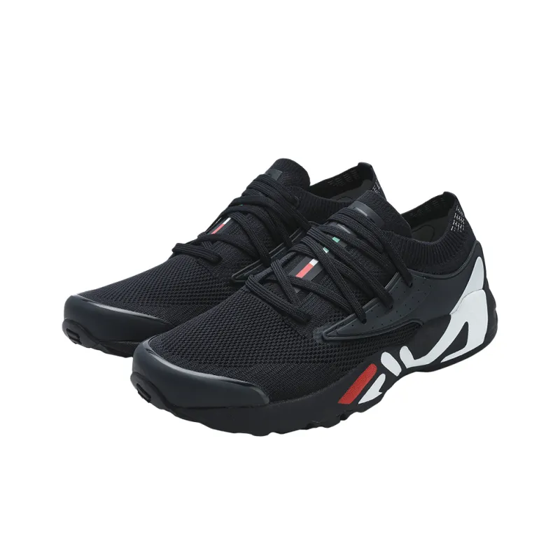 FILA Cushioning Anti Slip Wear Resistant Breathable Lightweight Rebound Low Top Casual Shoes Men's Legend Blue-2