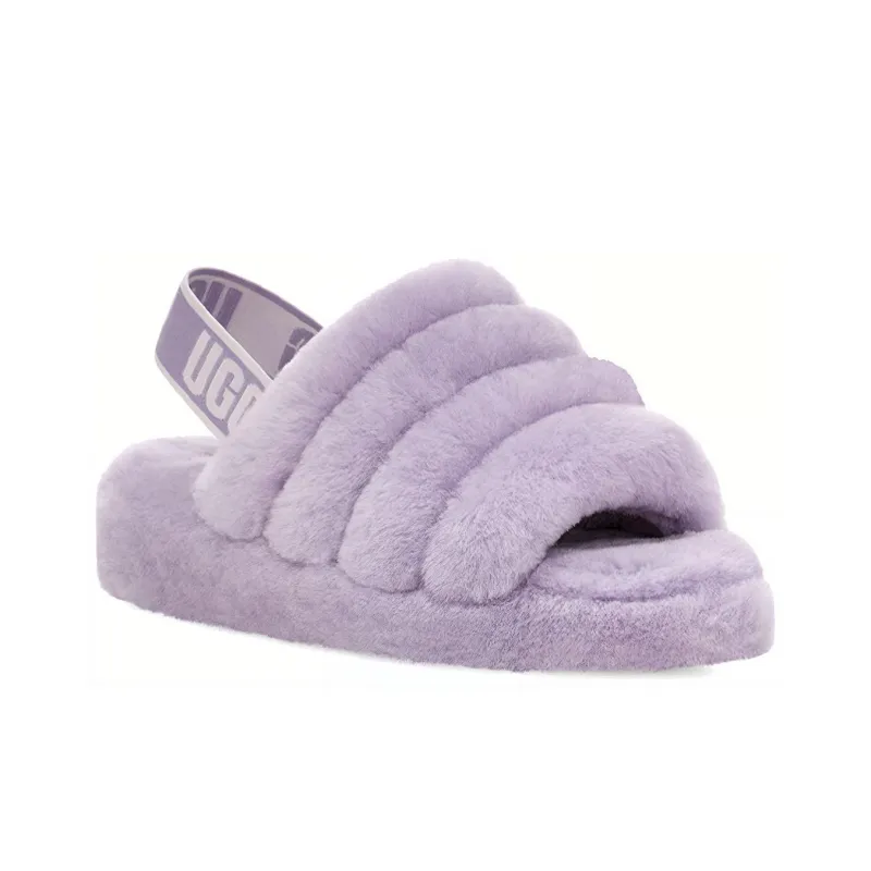 UGG FLUFF YEAH One-Strap Sandals Women's-2