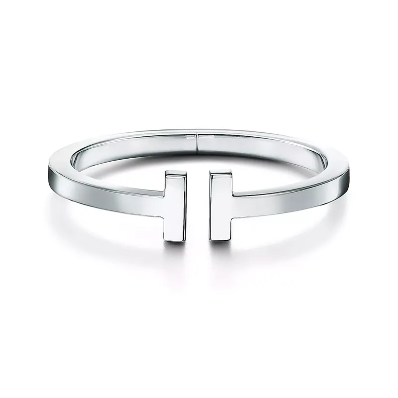 TIFFANY & CO. Sterling Silver Bangles Unisex Silver-1
