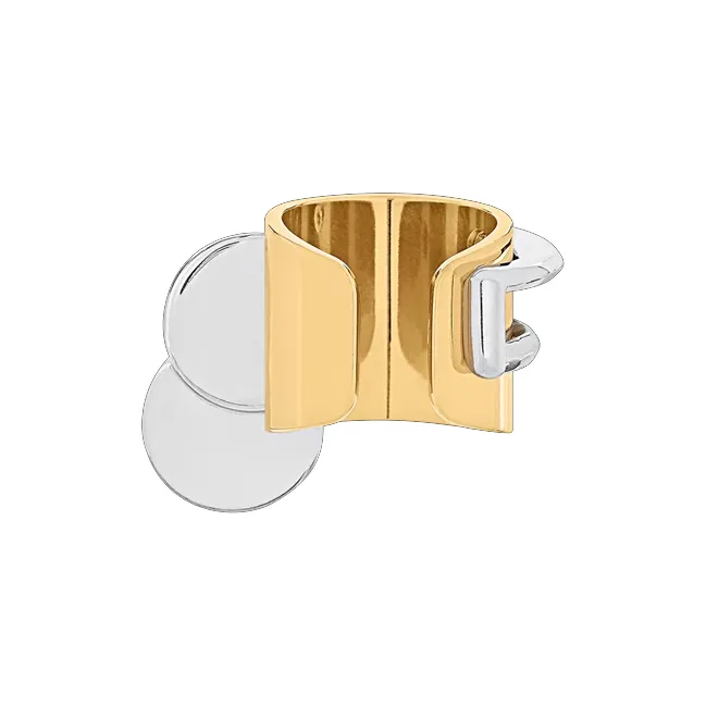 LOUIS VUITTON SYMPHONY Rings Women's Gold/Silver-1