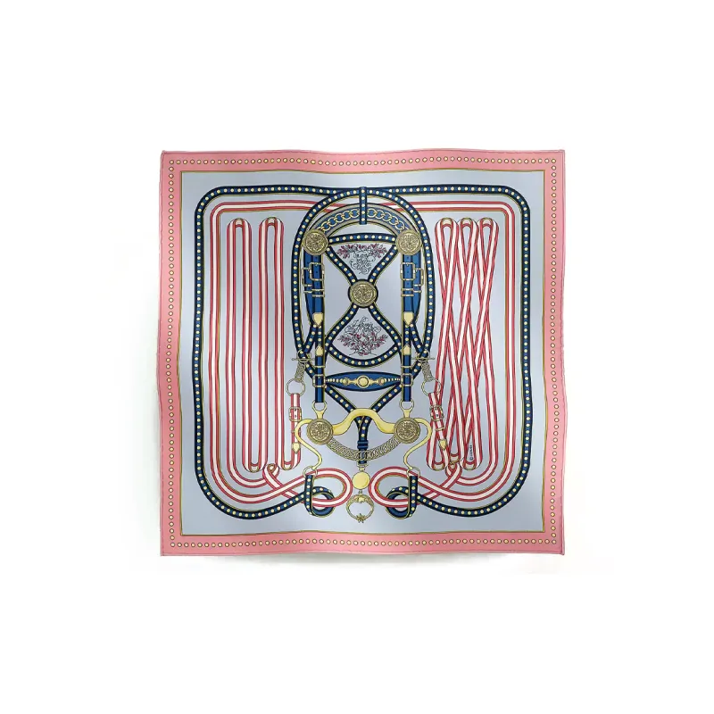 HERMES Silk Scarves Women's Pink-0
