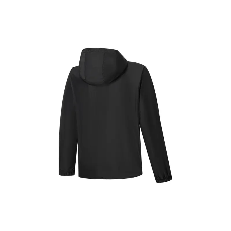 Erke Life Collection Trench Coat Men's Jet Black-1