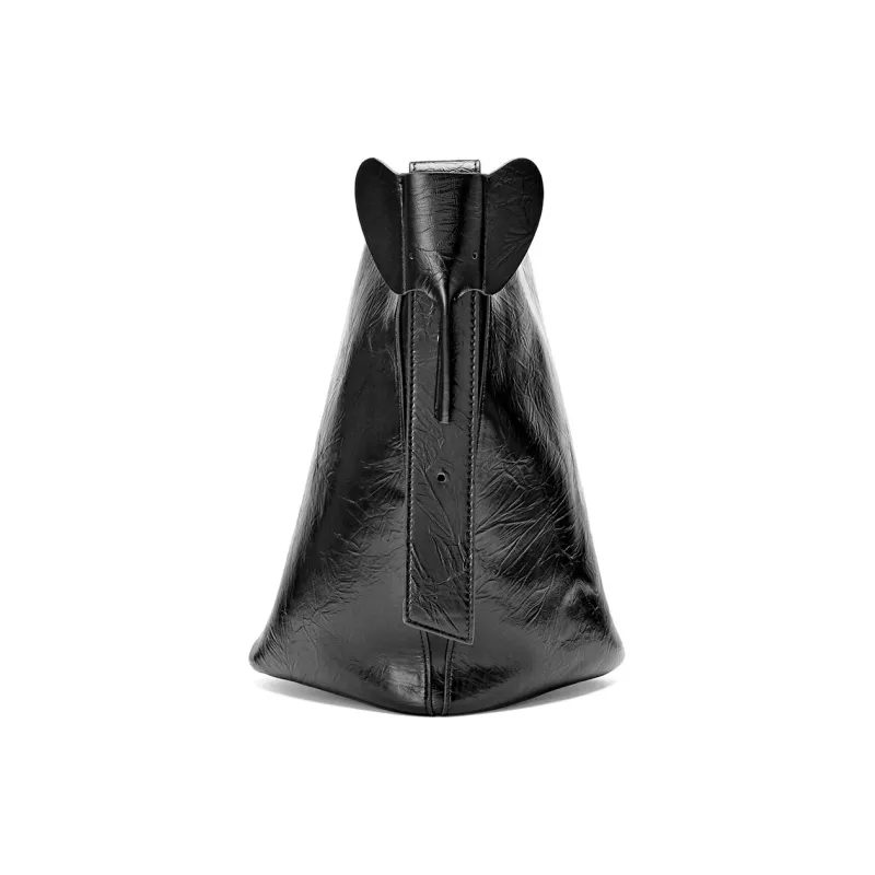 JOSINY PU Bucket Bag, Shoulder Bag Women's Black/Brown/Ecru-1