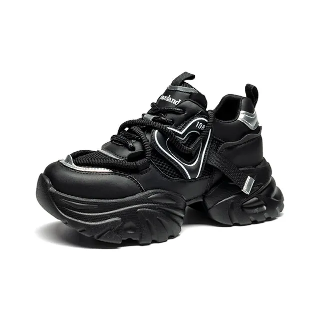 LEAVELAND Height Increasing Low-Top Chunky Sneakers Women's-6