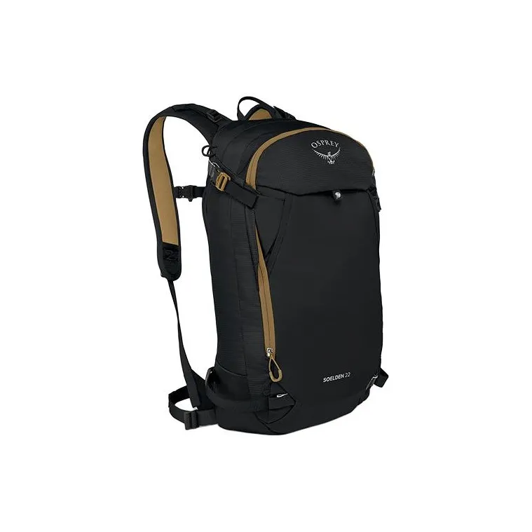 OSPREY Nylon Outdoor Hiking Bag Backpack Unisex Black-1