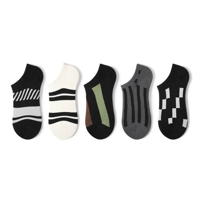 Primeet Ankle Socks Spring Summer Unisex 5 Pack-21