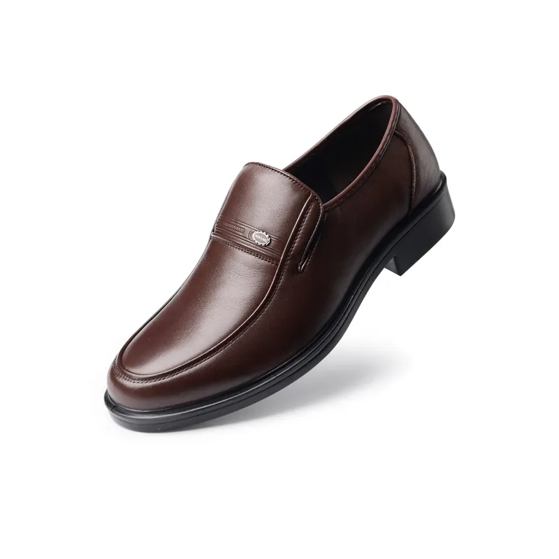 AOKANG Men's Shoes Dress Shoes Men's Black Brown-5