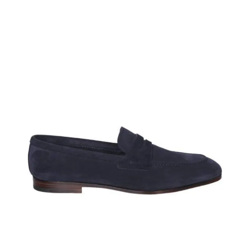 CHURCH'S Almond-toe Suede Loafers-1