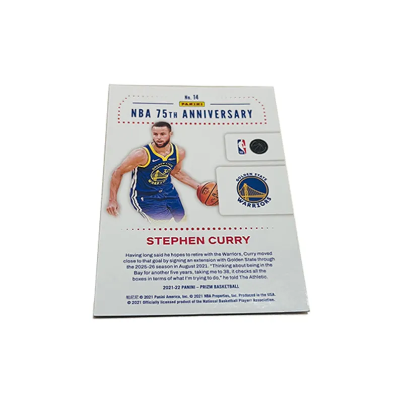 PANINI Stephen Curry Star Card Universal Acceptance Sports Cards 1 Pc-1