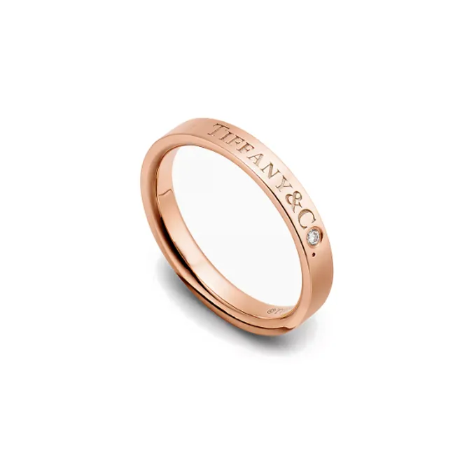 TIFFANY & CO. 18K Rose Gold Rings Women's Rose Gold-1