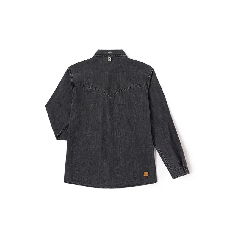 Lee Shirts Men Black Gray Color-1
