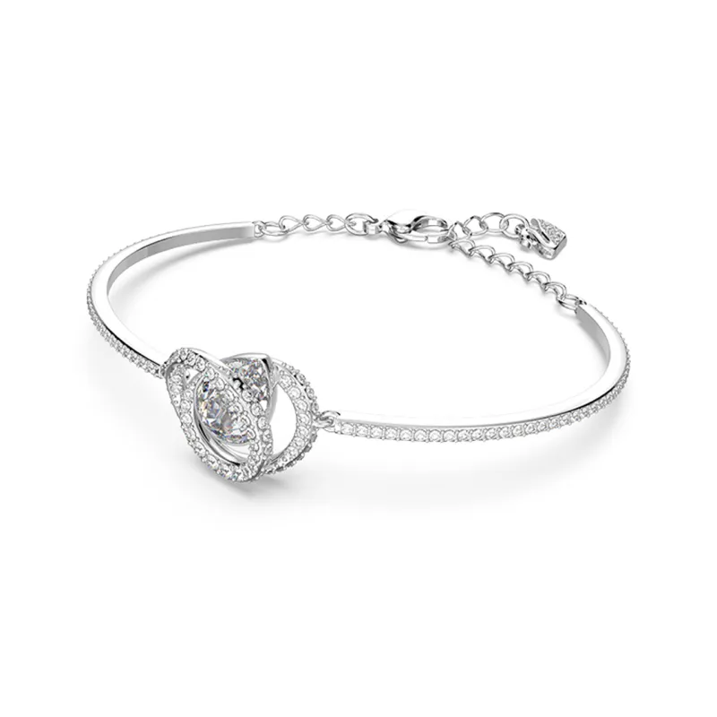 Swarovski Generation Swarovski Element Bangles Women's White-1