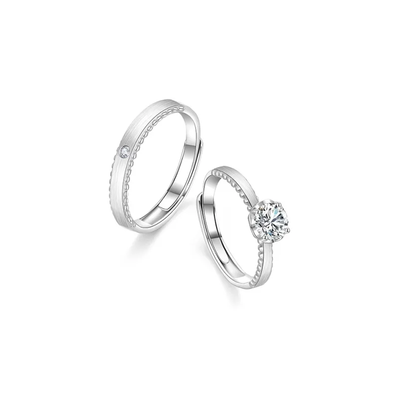 RINGLOVE S925 Silver Rings Unisex Silver-1