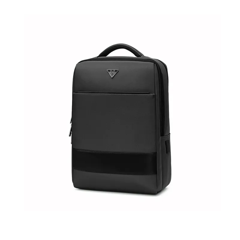 SEPTWOLVES Fabric Laptop Bag Backpack Regular Men's Black-1