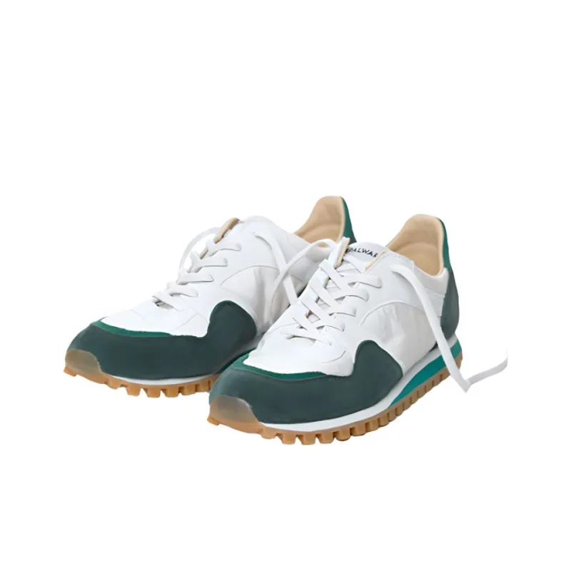 SPALWART Marathon Trail Slip Resistant Low Top Casual Shoes Unisex Green-2