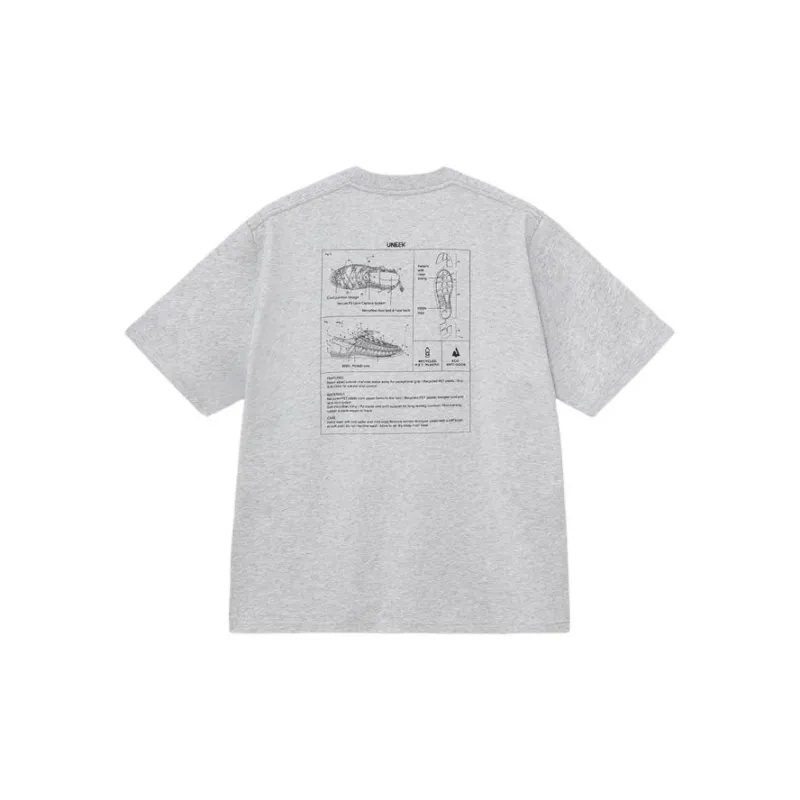 Keen T Shirts Unisex Light Gray-1
