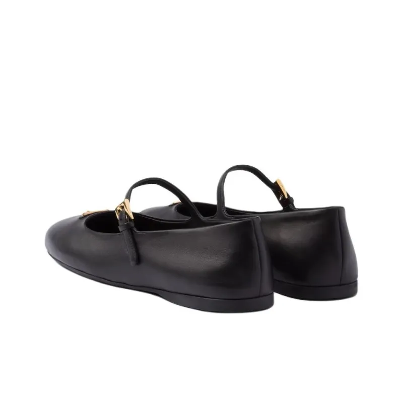 PRADA Mary Jane Shoes Women's Black-3