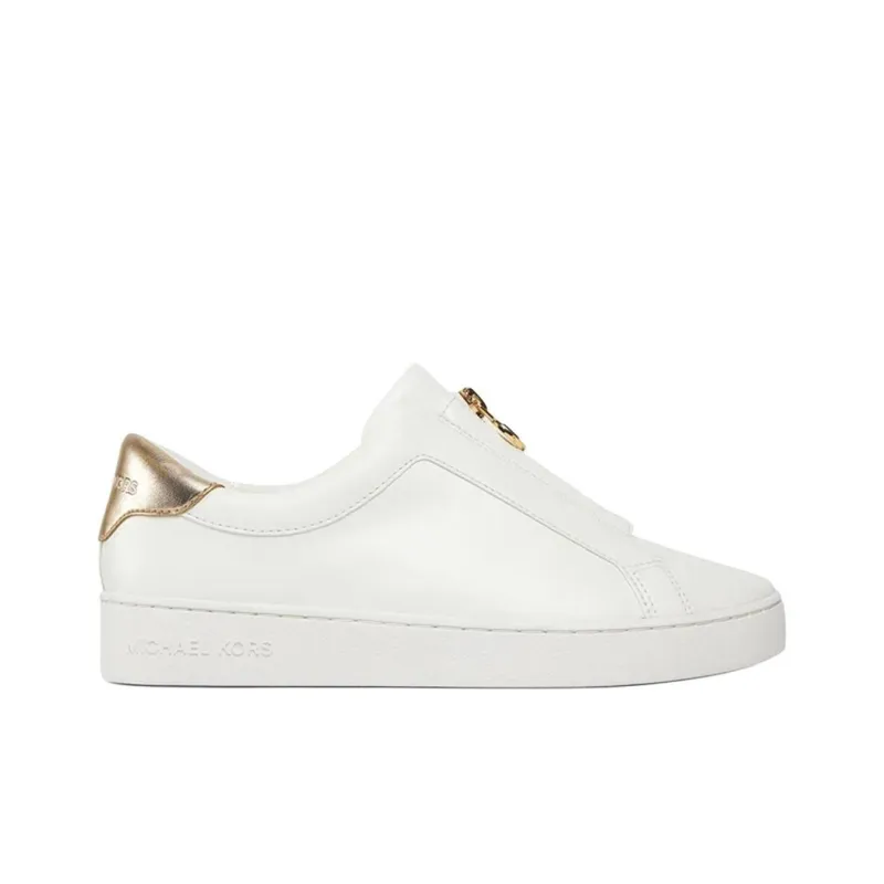 MICHAEL KORS Low Top Skateboard Shoes Women's White-1