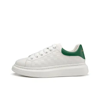 MEXICAN Anti Slip Wear Resistant Skateboard Shoes Men's White