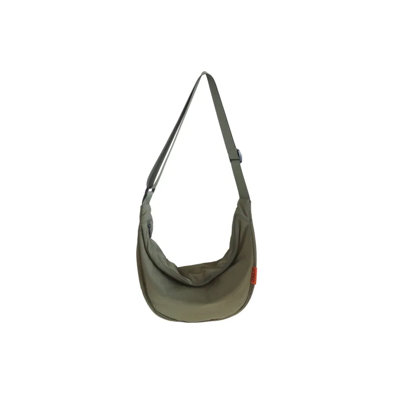 BALANG Nylon Shoulder Bag Unisex Black/Gray/White/Red/Army Green/Dark Blue/Light Blue/Chestnut/Orange-11