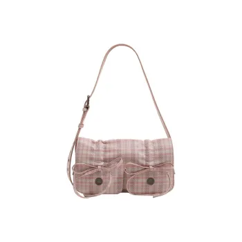 JANE KLAIN Synthetic Leather Small Square Bag, Crossbody Bag, Shoulder Bag Regular Women's Pink