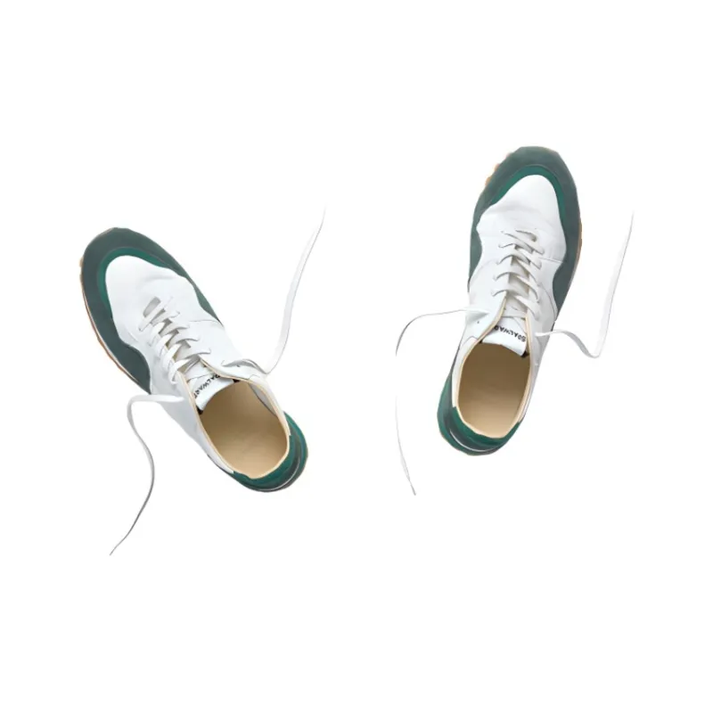 SPALWART Marathon Trail Slip Resistant Low Top Casual Shoes Unisex Green-4