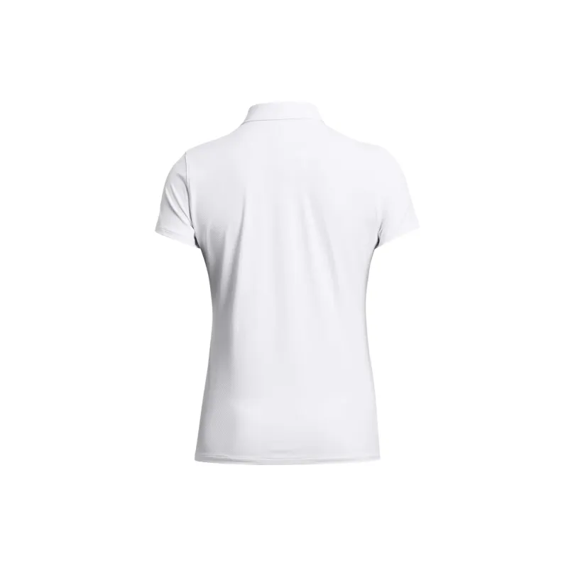 Under Armour UA Iso Chill Polo Shirt Women's White-1