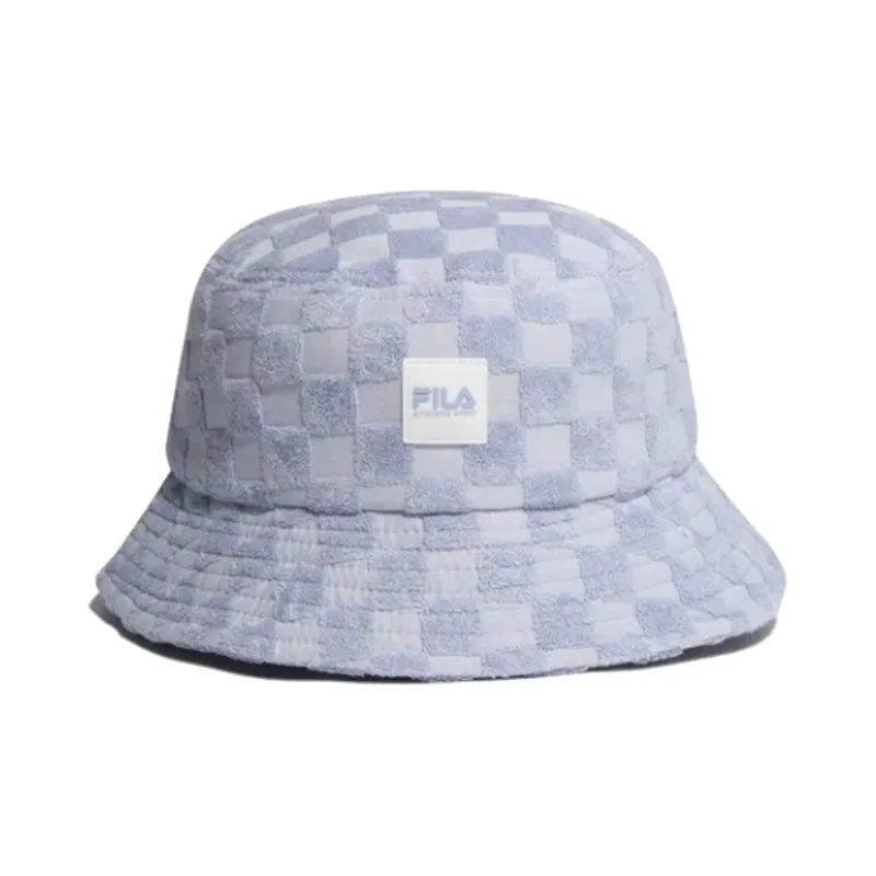 FILA Silicone Polyester Rayon Bucket Hats Kids' Blue-1
