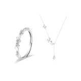 Butterfly Necklace[1 Pack]+Ring[Single]