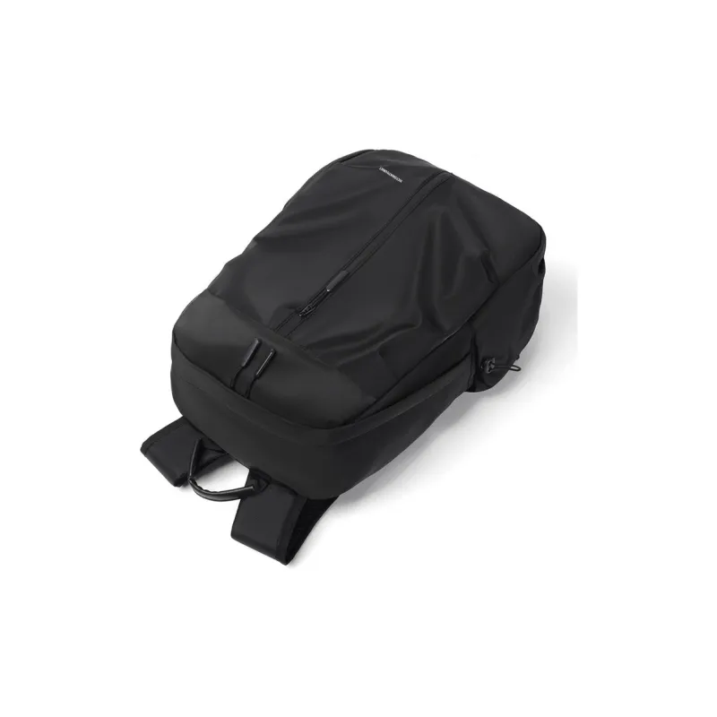 Victorian Traveler Durable Fabric Backpack Regular Unisex Black-1