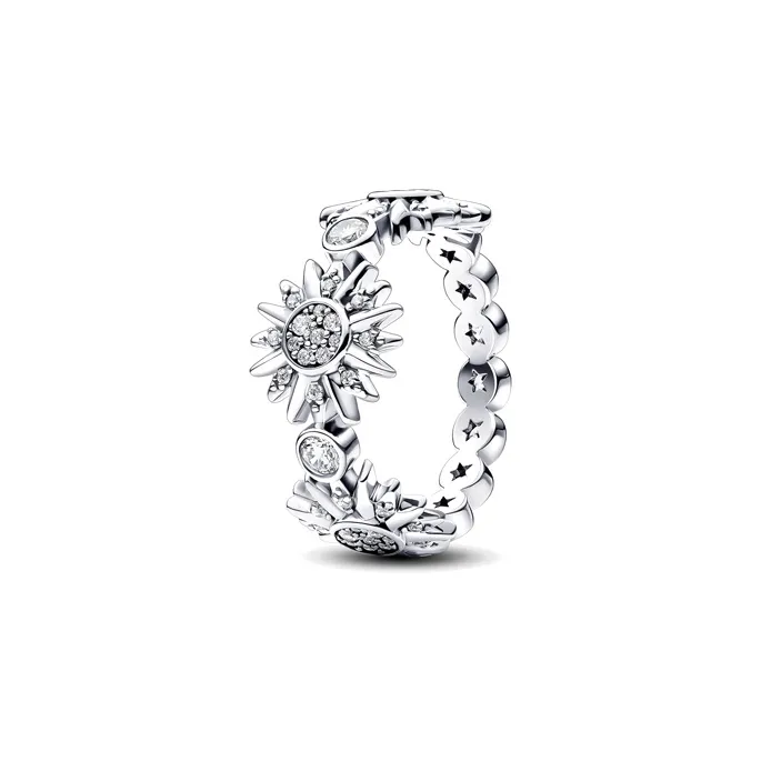 Pandora 925 Sterling Silver Rings Women's Silver-0