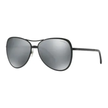 CHANEL Acetate Aviator Sunglasses Unisex Black