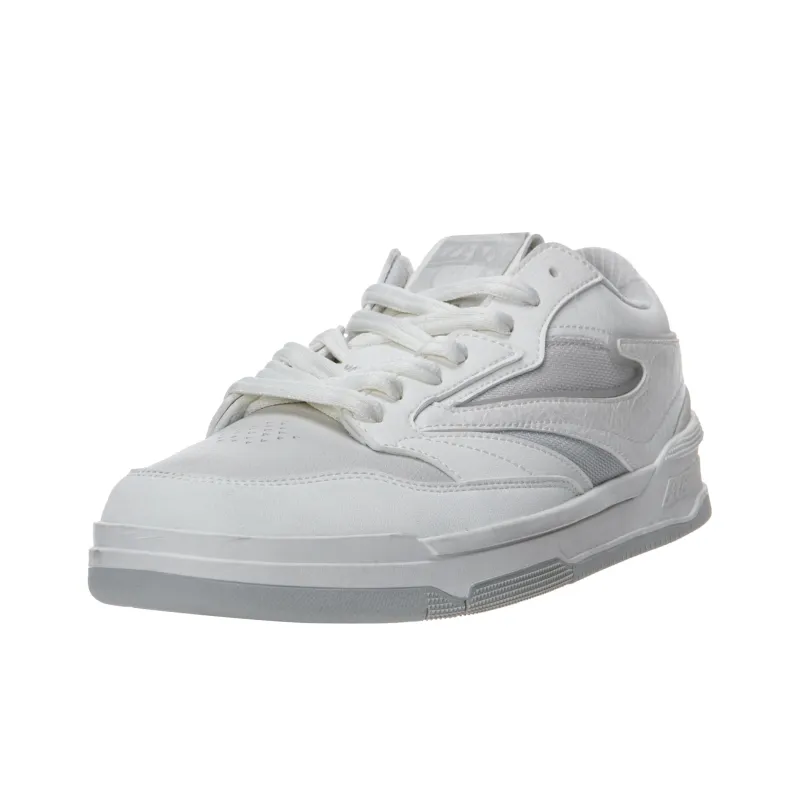 Erke Unparalleled Cushioning Wear Resistant Low Top Skateboard Shoes Men's Gray White-0