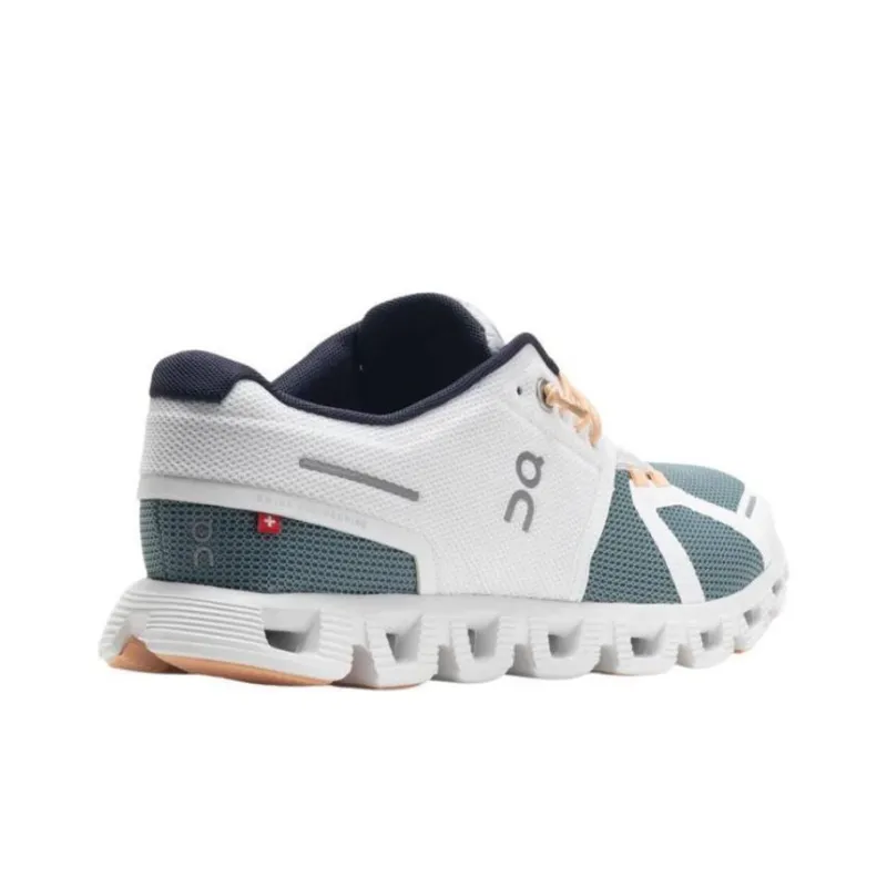 On Running Cloud 5 Push White Cobble Women's-3