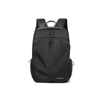 Victorian Traveler Durable Fabric Backpack Regular Unisex Black