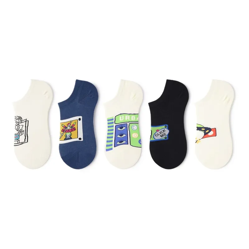 Primeet Ankle Socks Women's 5 Pack-7