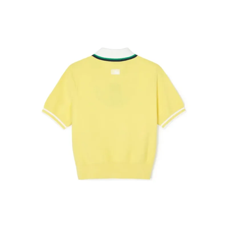MLB New York Yankees Polo Shirts Women's Yellow-1