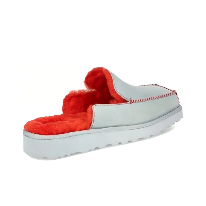UGG Block Slide Shoe Gray Blue Orange-3