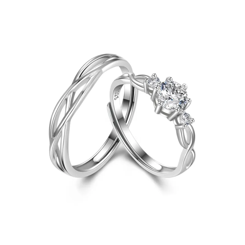 RINGLOVE Alloy Rings Unisex Silver-0