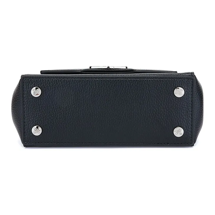 Vivienne Westwood HAZEL Recycled Polyurethane Portable Crossbody Bag, Shoulder Bag Women's Black-4