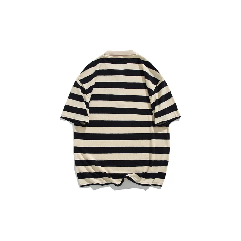 Jeep Raglan Sleeve Loose Fit Polo Neck Short Sleeved T Shirts Unisex-1