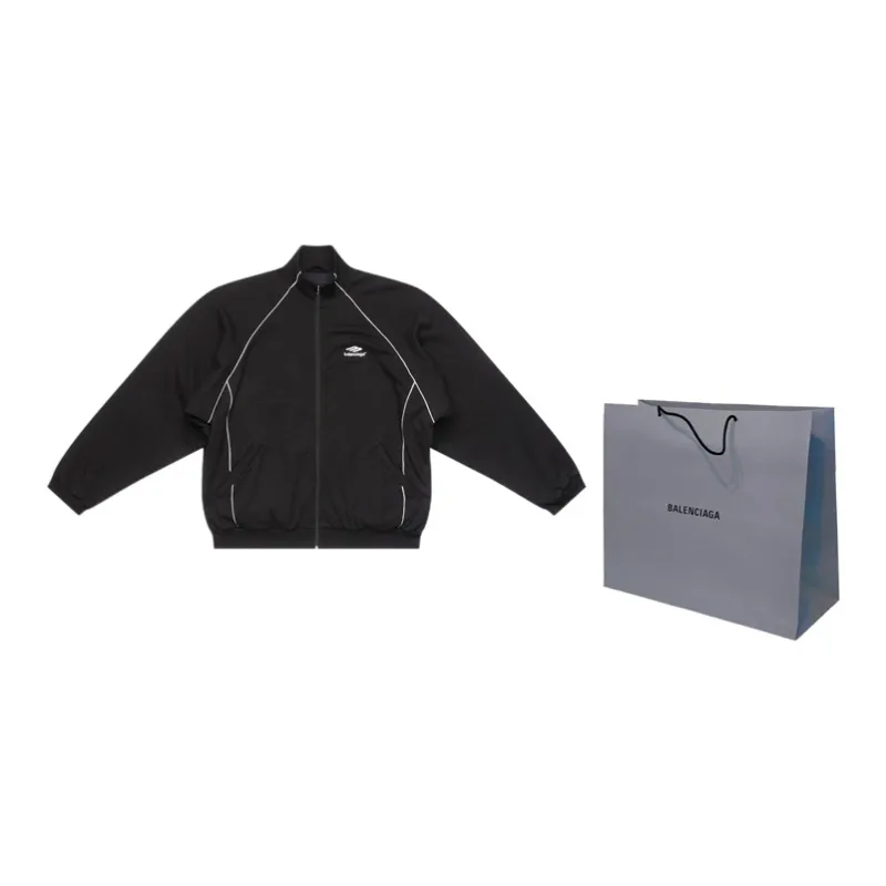 Balenciaga Jackets Unisex Black-2