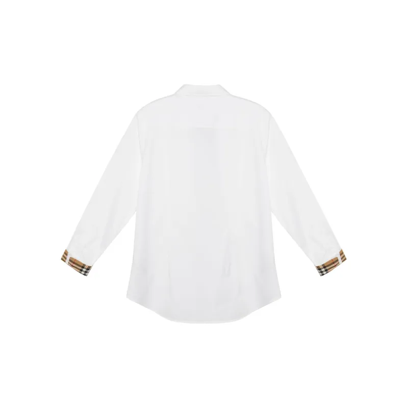 Burberry SS23 Shirt Unisex White-1